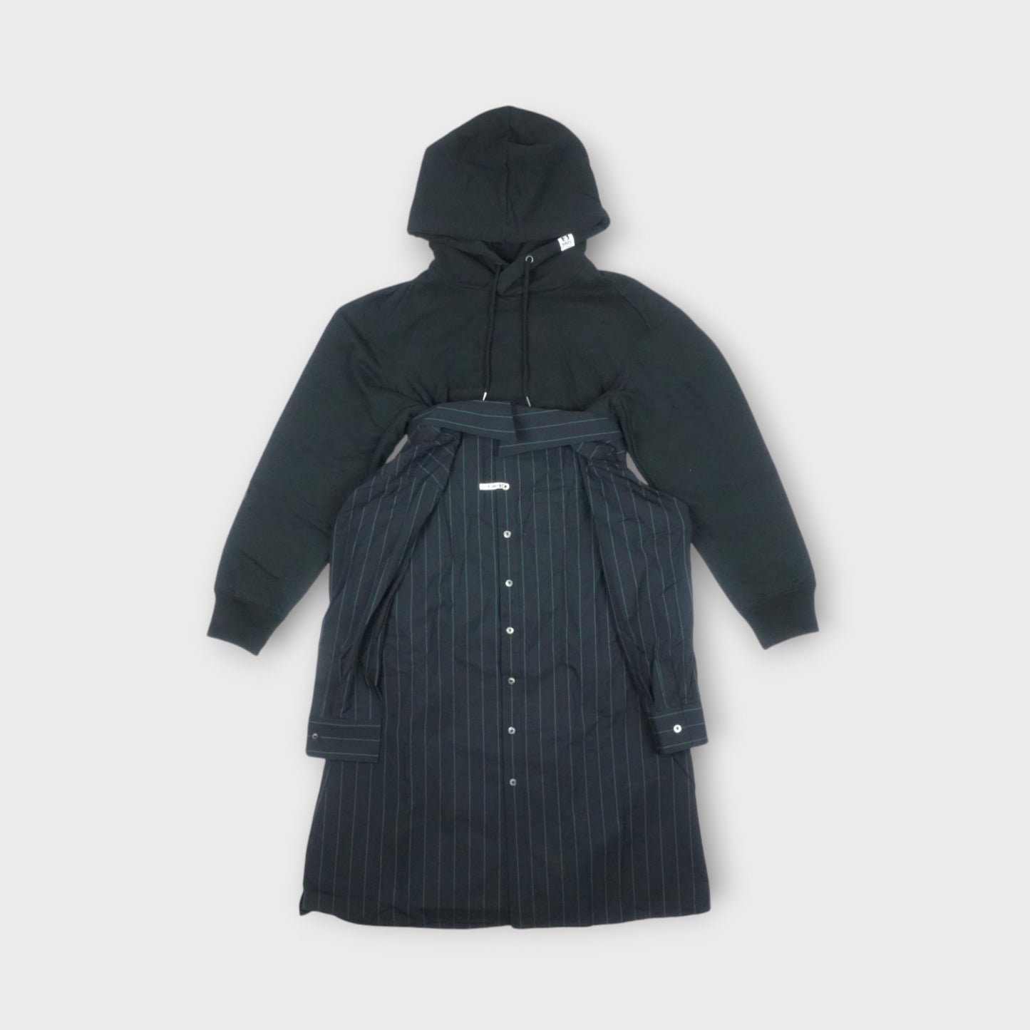 MIHARA YASUHIRO HOODIE COMBINED DRES