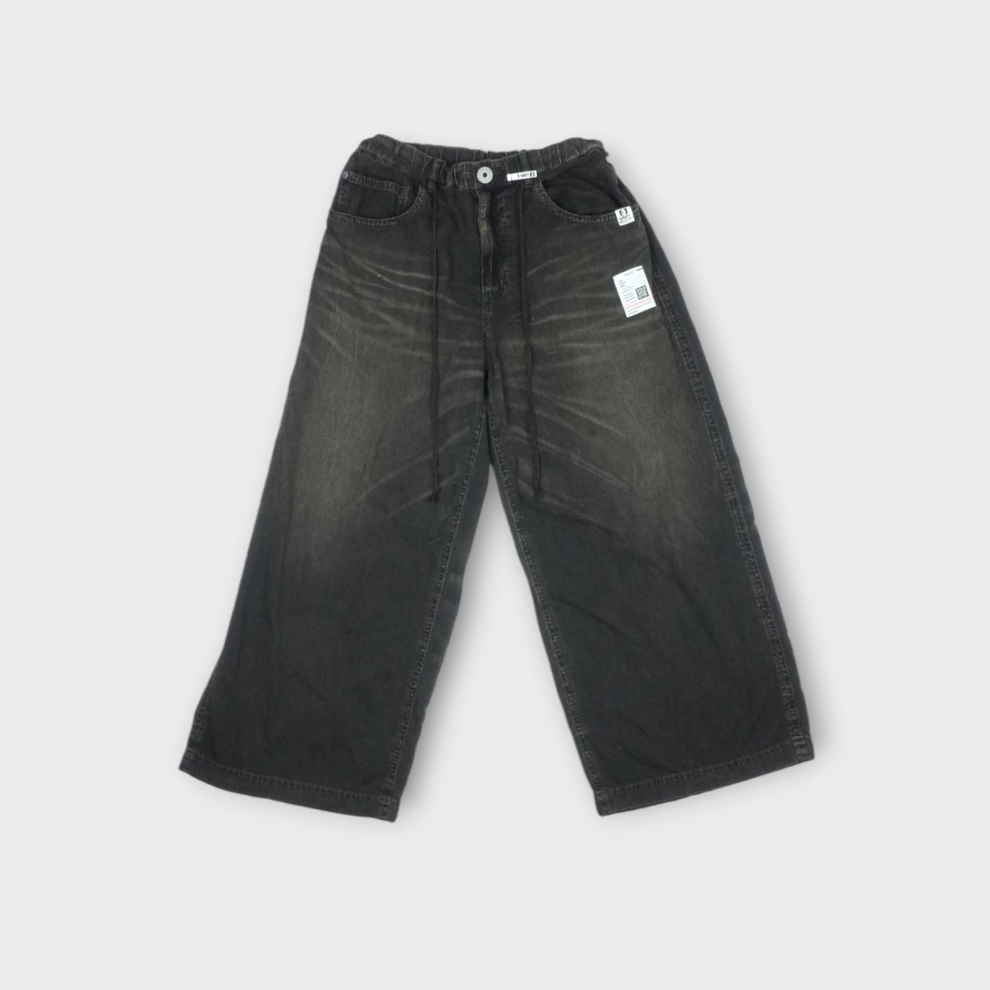 MIHARA YASUHIRO DENIM GATHER PANTS