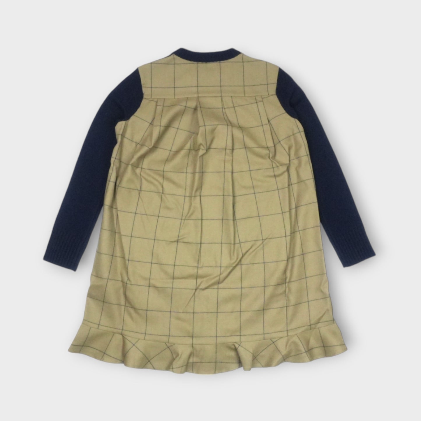 sacai Windowpane Knit Dress