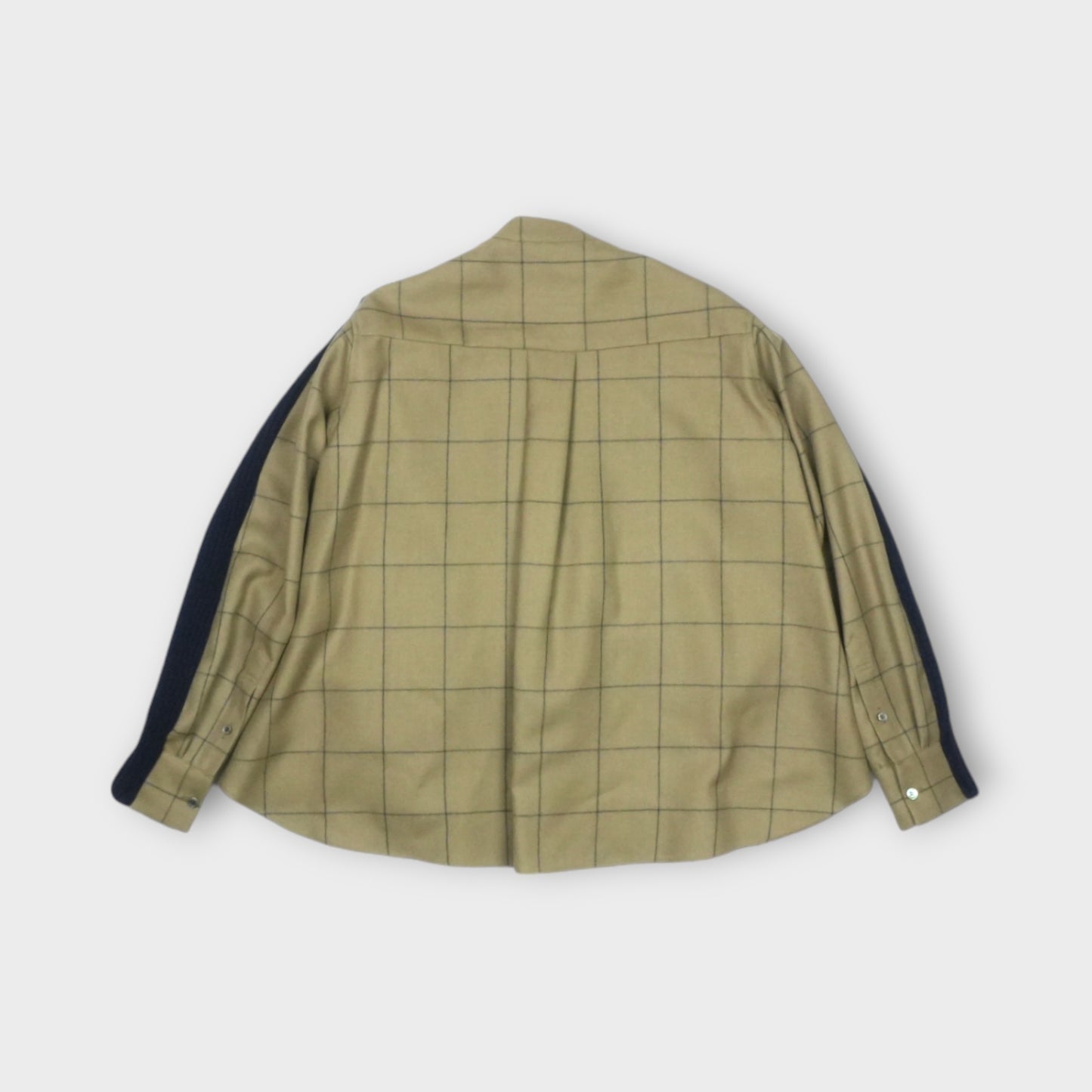 sacai Windowpane Knit Cardigan