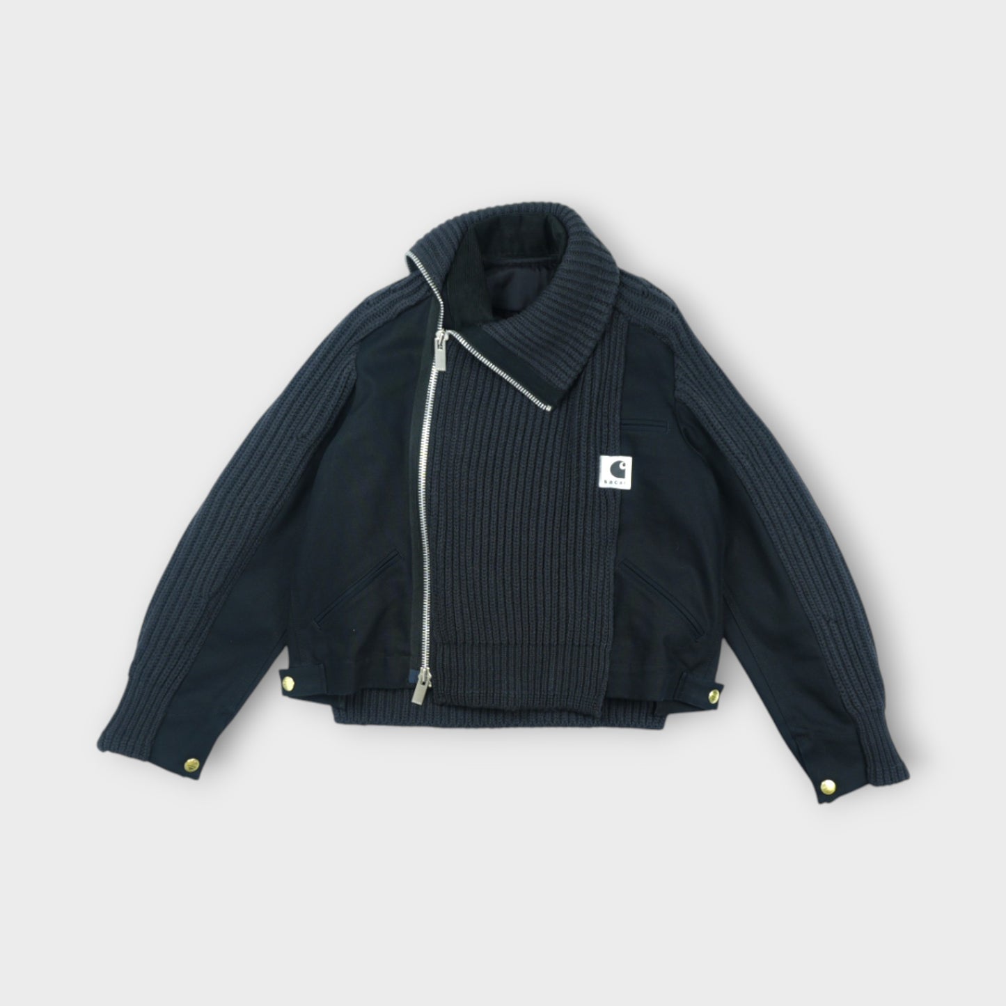 sacai Carhartt WIP Duck x Wool Knit Blouson