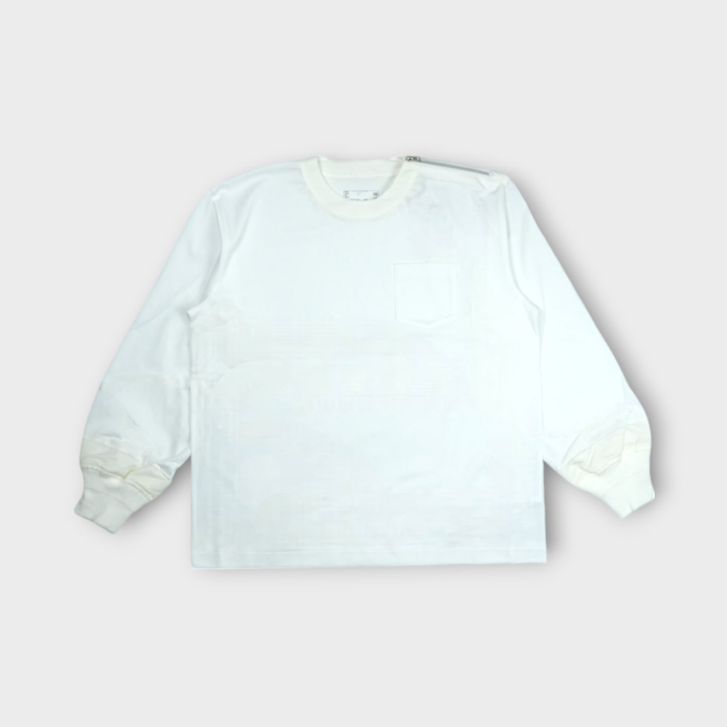sacai Cotton Jersey L/S T-Shirt