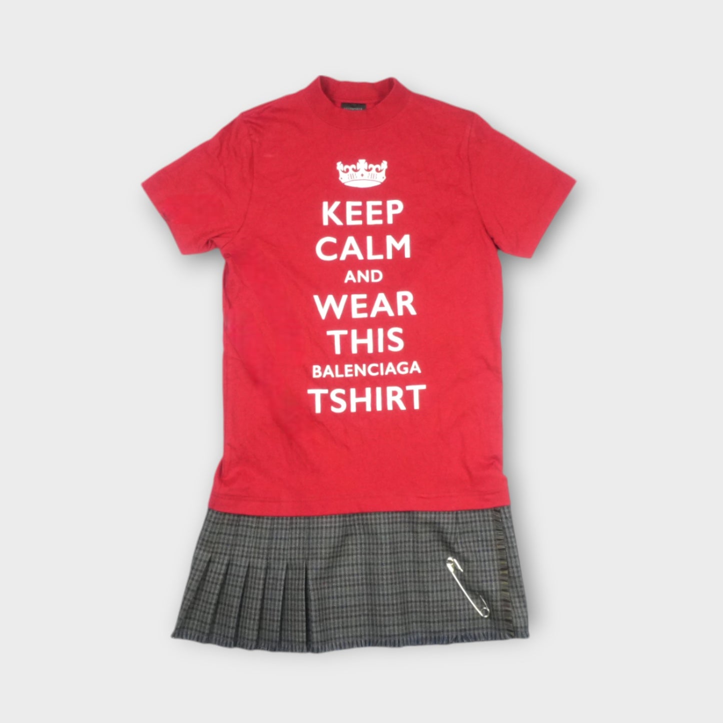 BALENCIAGA Layeyed T-Shirt Dress