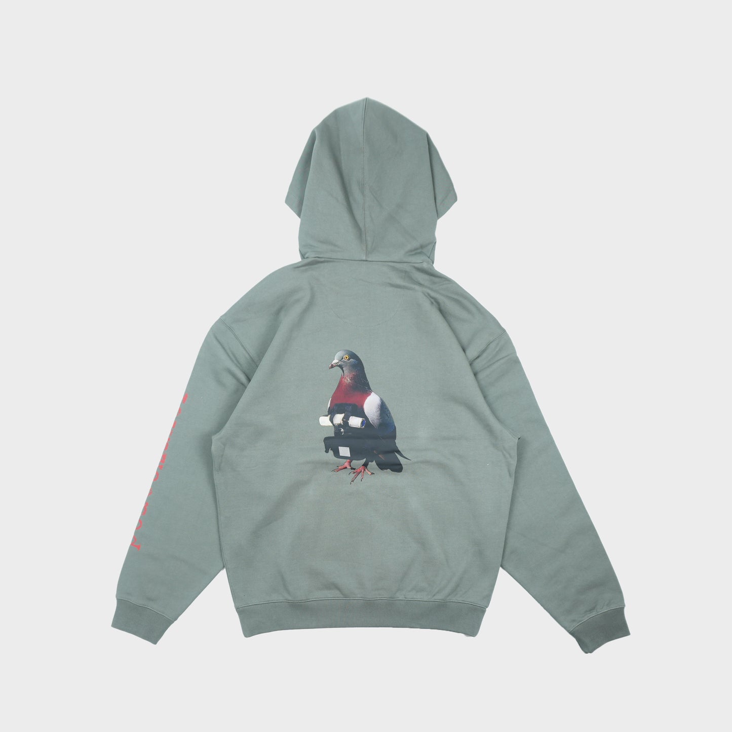 PEACEMAKER × OAMC Loose Fit Hoodie Pigeon Print