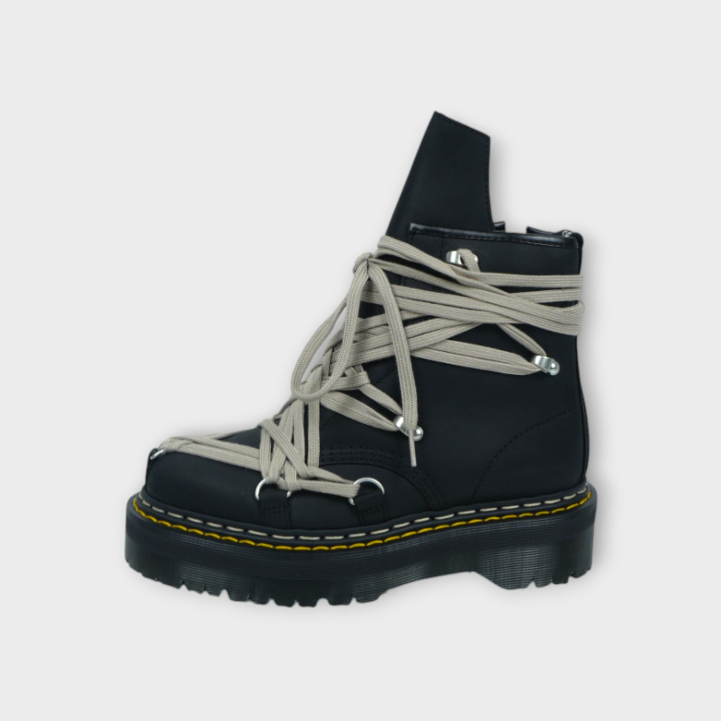 Rick Owens×Dr.Martens QUAD SOLE MEGALACE BOOT