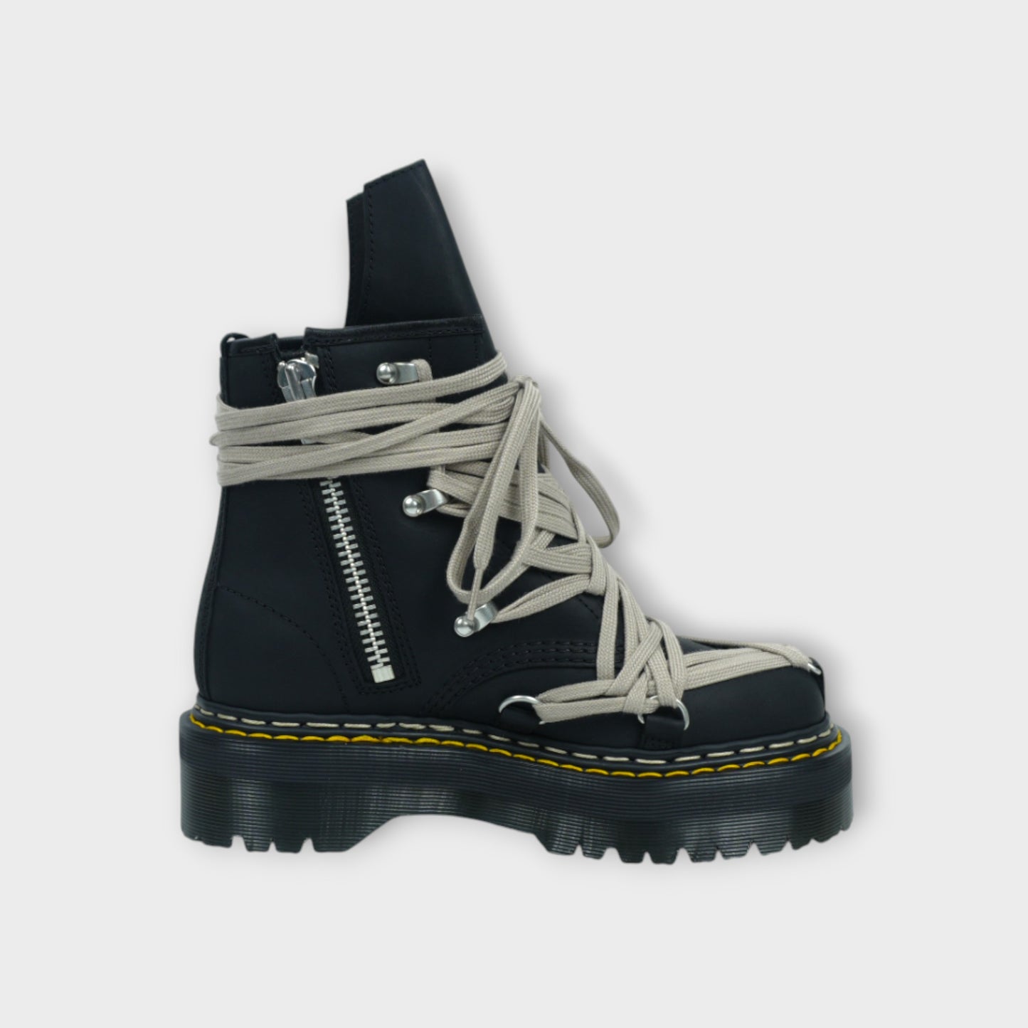 Rick Owens×Dr.Martens QUAD SOLE MEGALACE BOOT