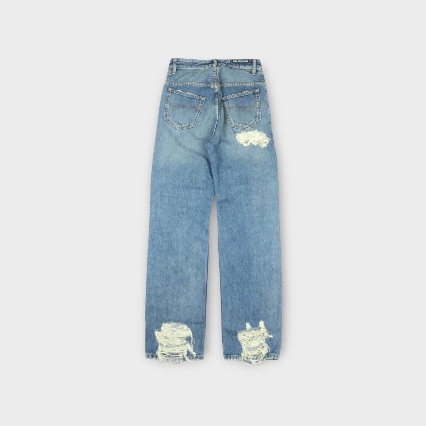 BALENCIAGA Ripped Pants