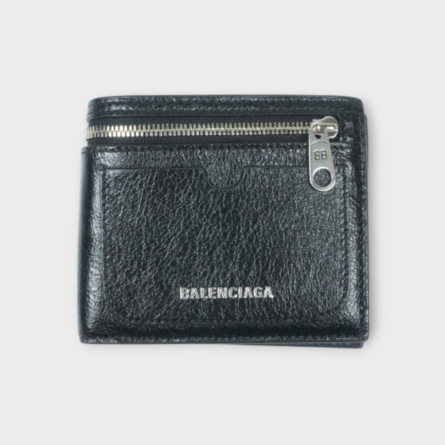 BALENCIAGA SUPERBUSY SQUARE FOLDED WALLET