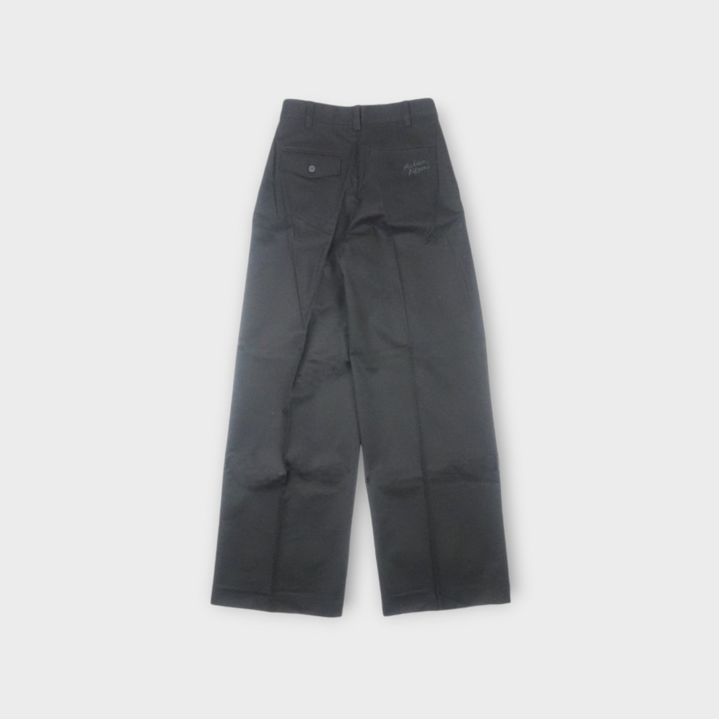 MAISON KITSUNÉ DOUBLE PLEATED PANTS