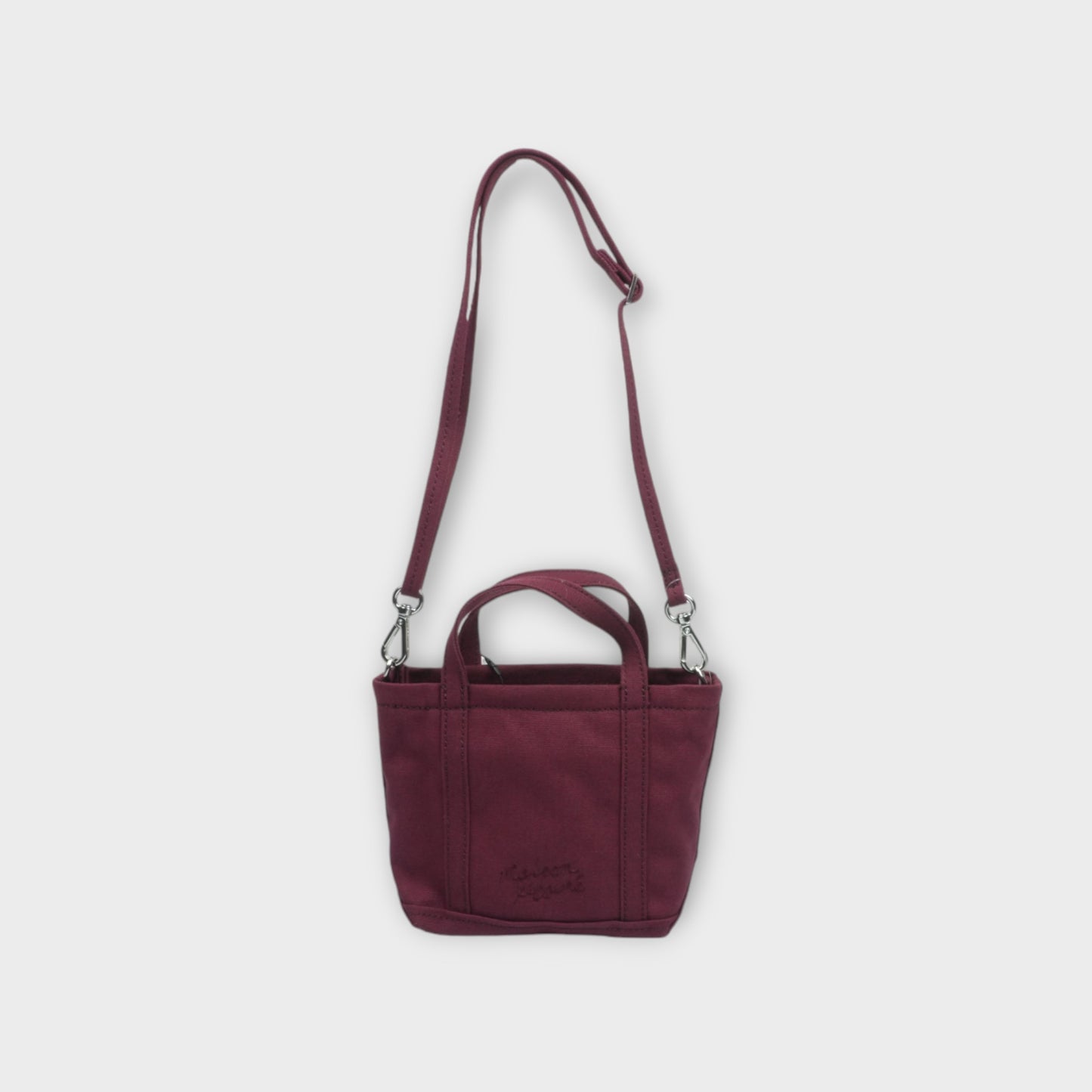 MAISON KITSUNÉ FOX HEAD MINI TOTE