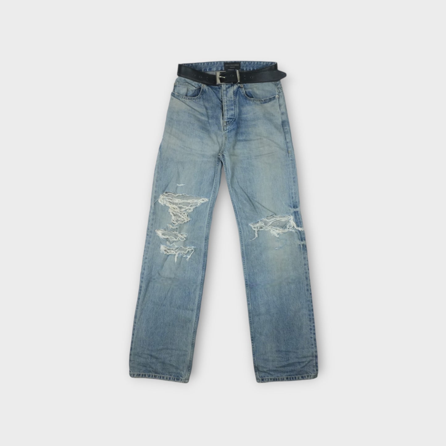 BALENCIAGA Integrated Belt Pants