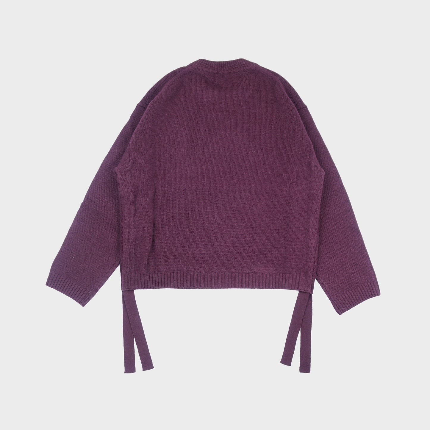 GANNI Future Wool Mix Oversized O-neck