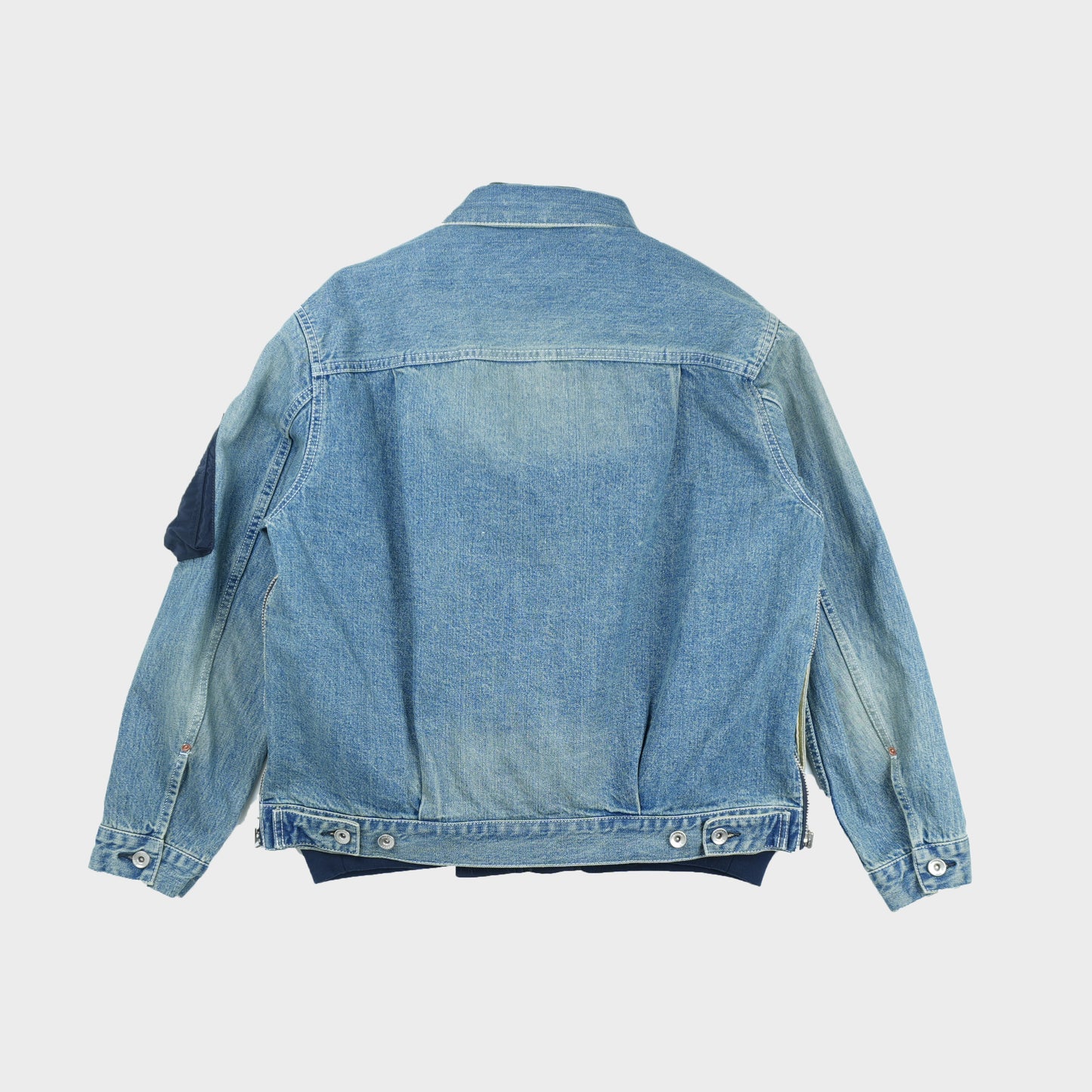 sacai MEN Denim x Nylon Twill Jacket