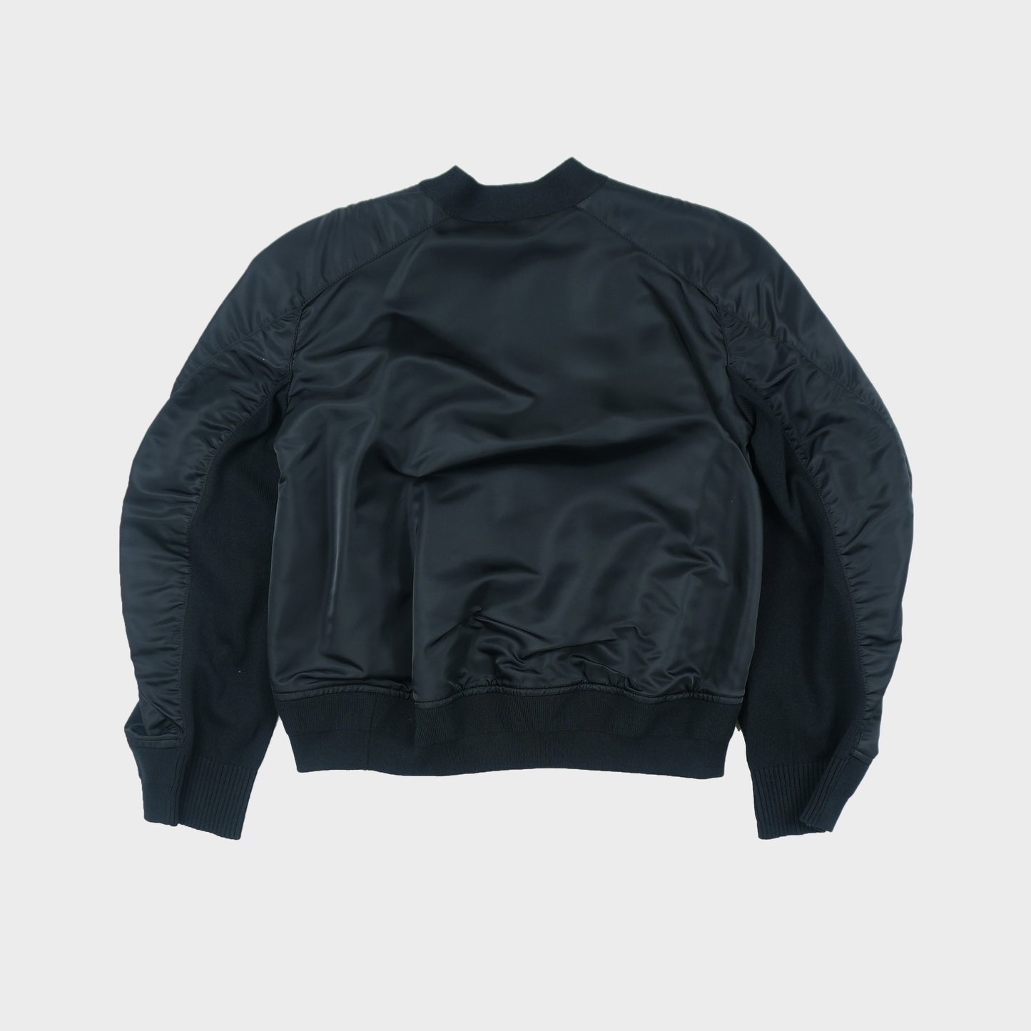 sacai Nylon Twill x Knit Cardigan