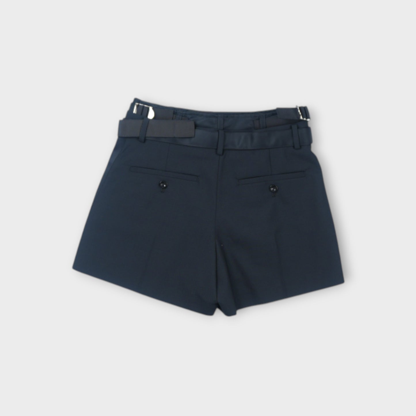 sacai WOMEN Suiting x Nylon Twill Shorts