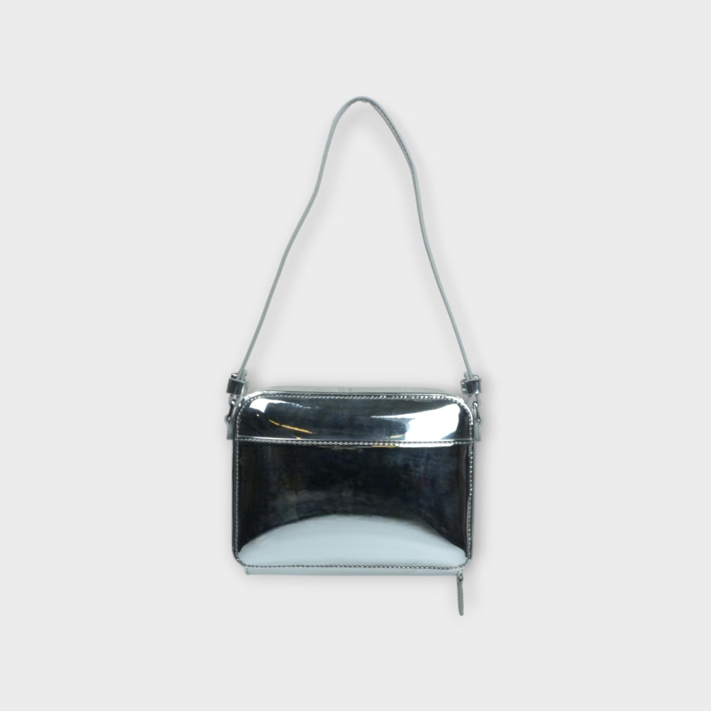 courreges CLOUD CHAINED MIRROR BAG