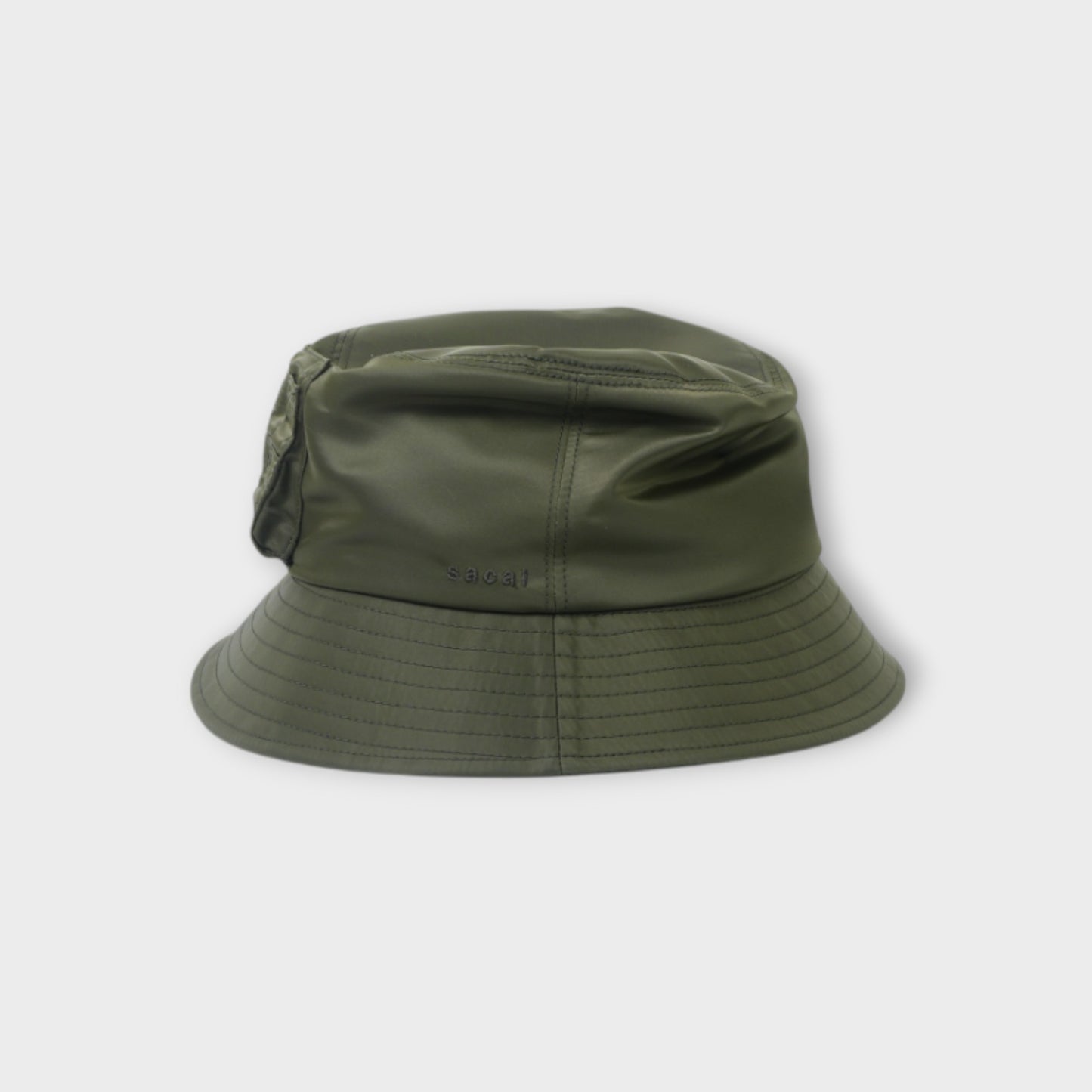 sacai UNISEX Single Brim Pocket Hat / Nylon Twill