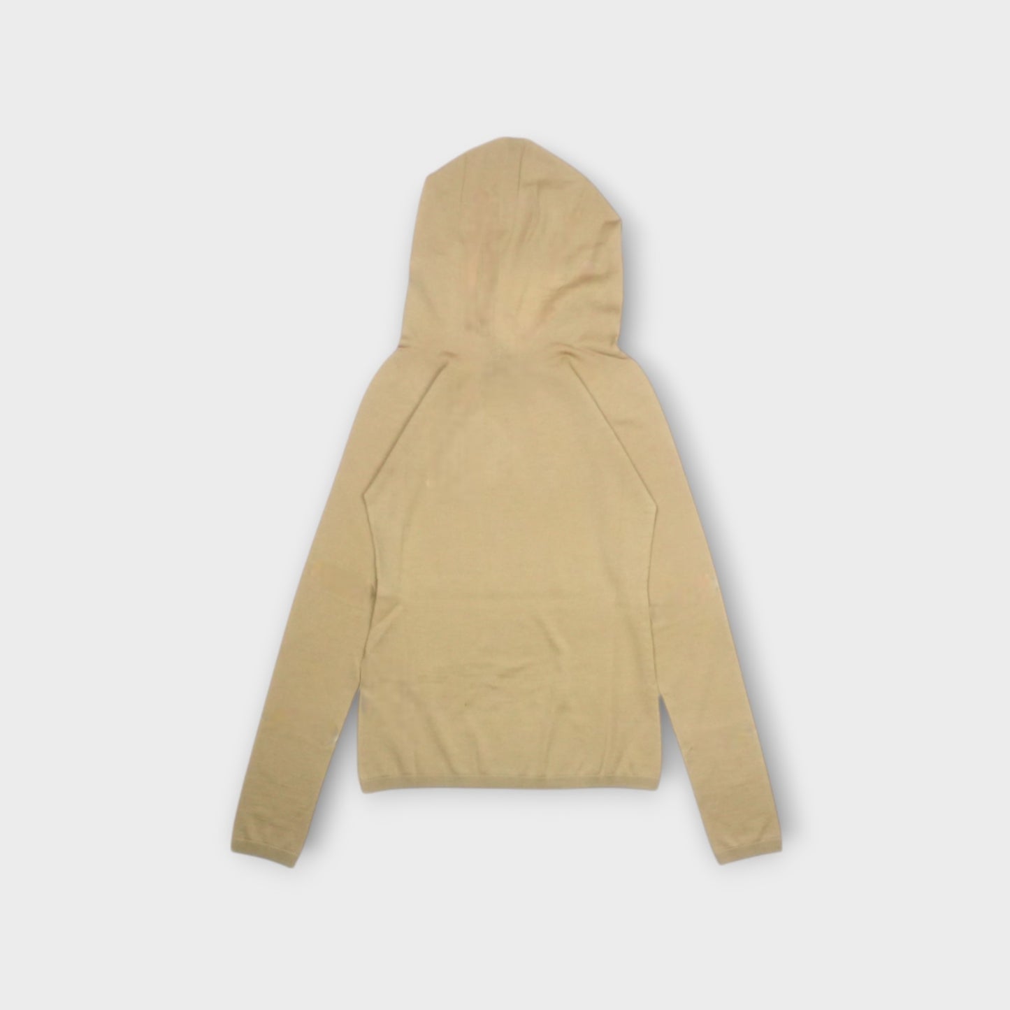 courreges KNIT 2ND SKIN HOODIE