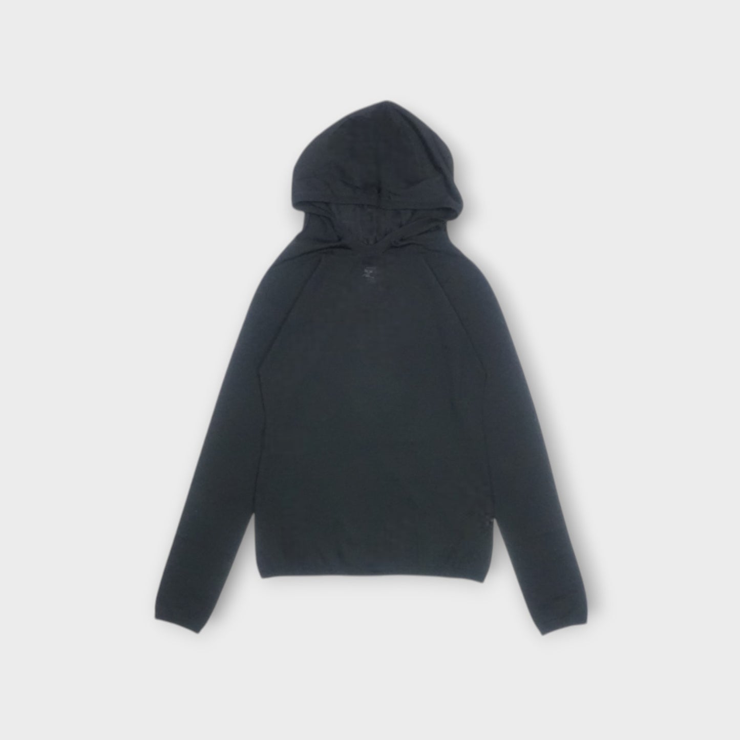 courreges KNIT 2ND SKIN HOODIE