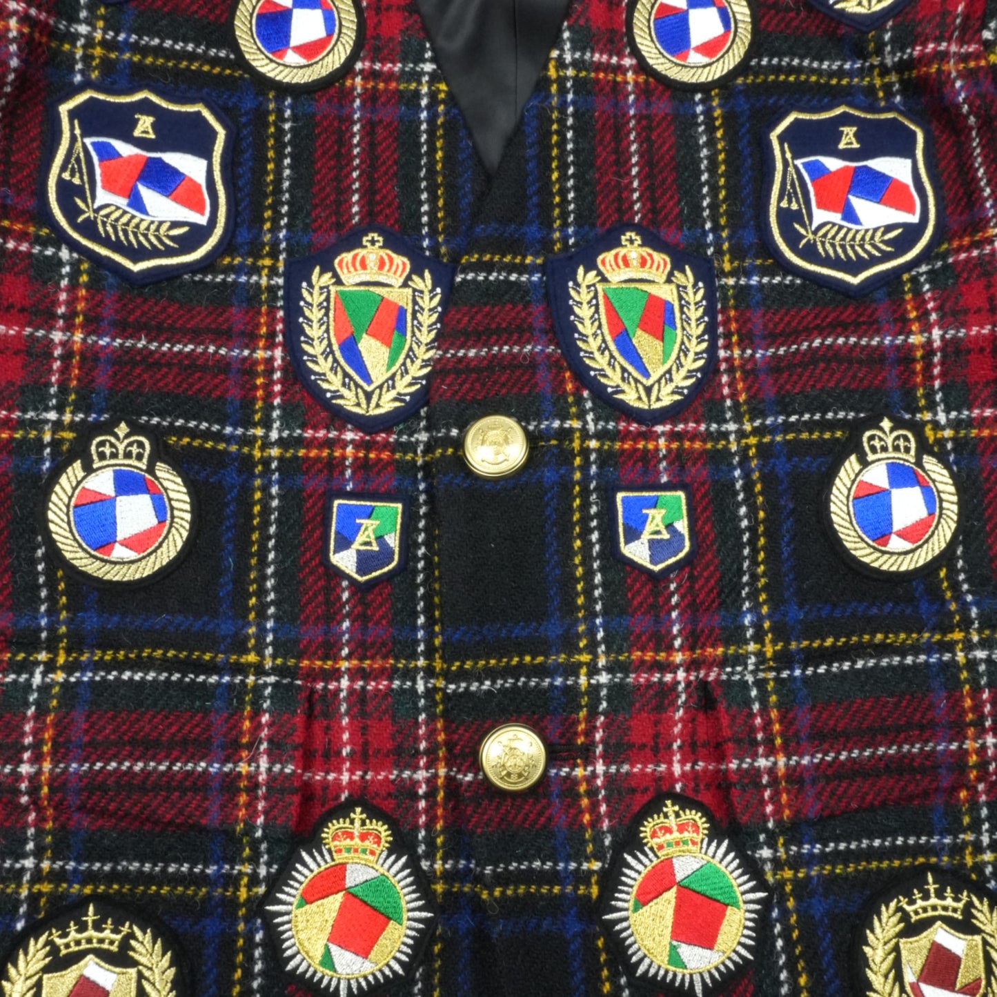 ANREALAGE homme PATCHWORK EMBLEM JACKET
