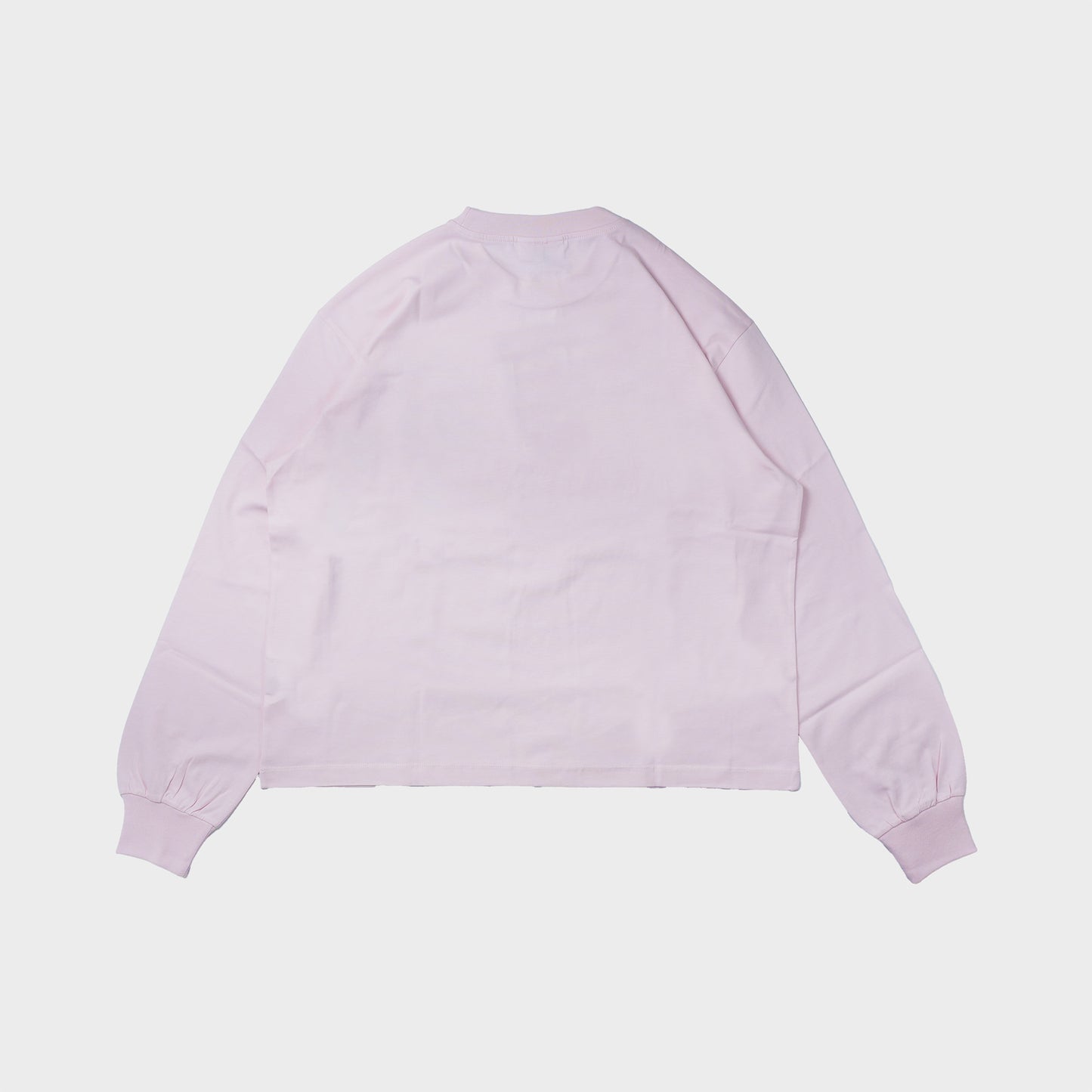 GANNI Basic cotton jersey Long sleeve