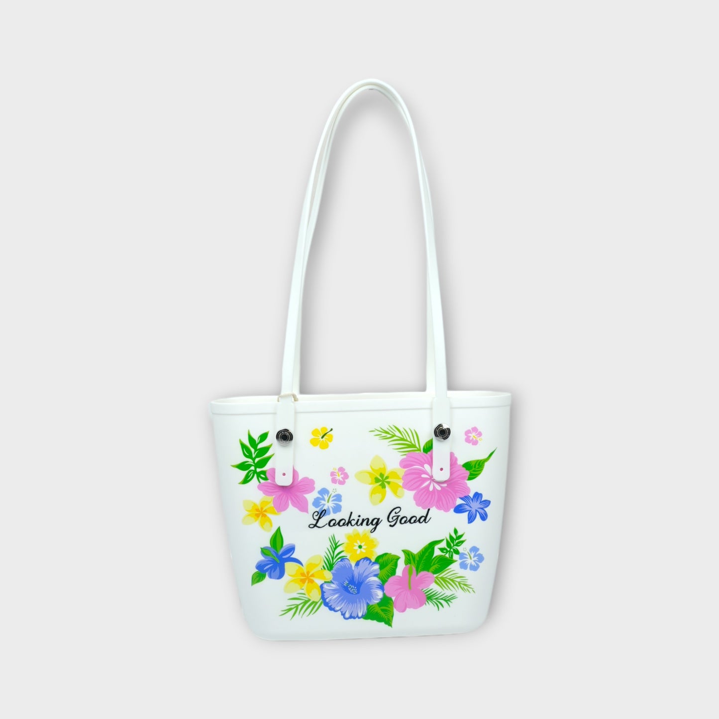 Doodledookey Big Floral Tote Bag