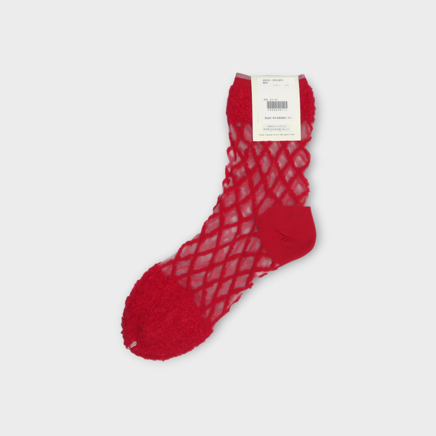 mintdesigns MESH PATTERN SOCKS
