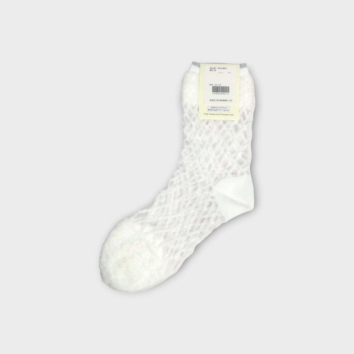 mintdesigns MESH PATTERN SOCKS