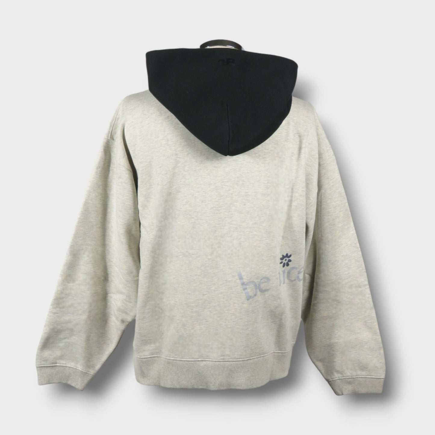ERL VENICE GREY HOODIE KNIT