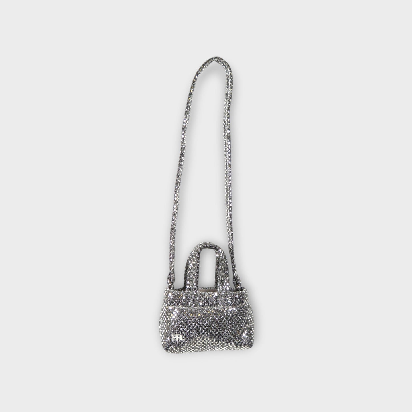 ERL MINI SEQUINS PUFFER BAG WOVE