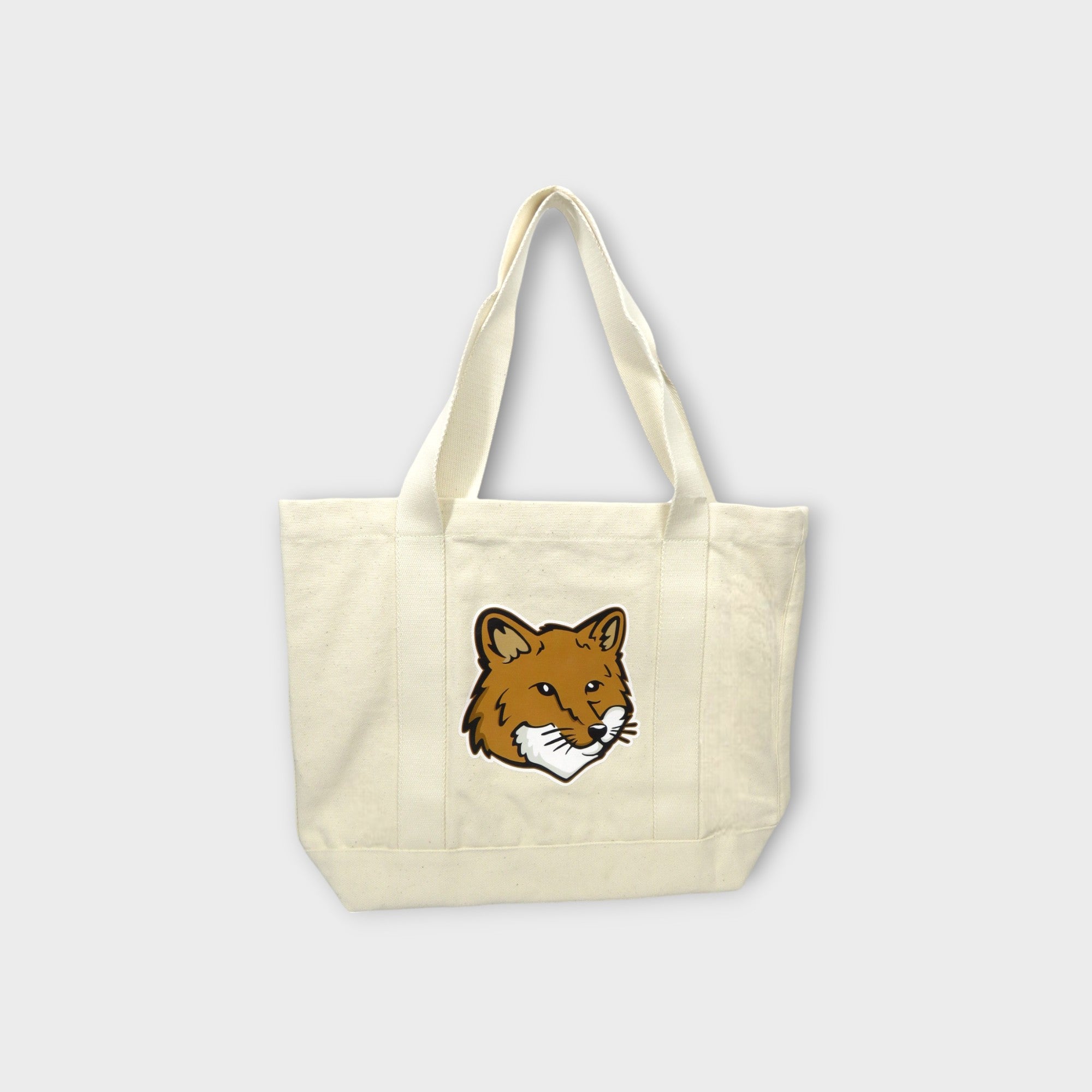 MAISON KITSUNÉ FOX HEAD TOTE BAG – mou by ACROPOLIS