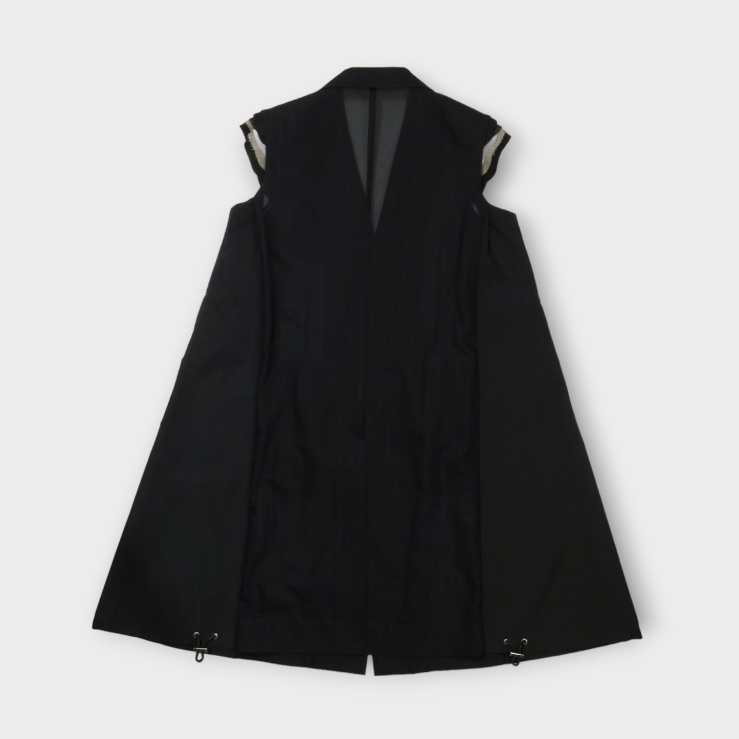 sacai Chalk Stripe / Glencheck Vest