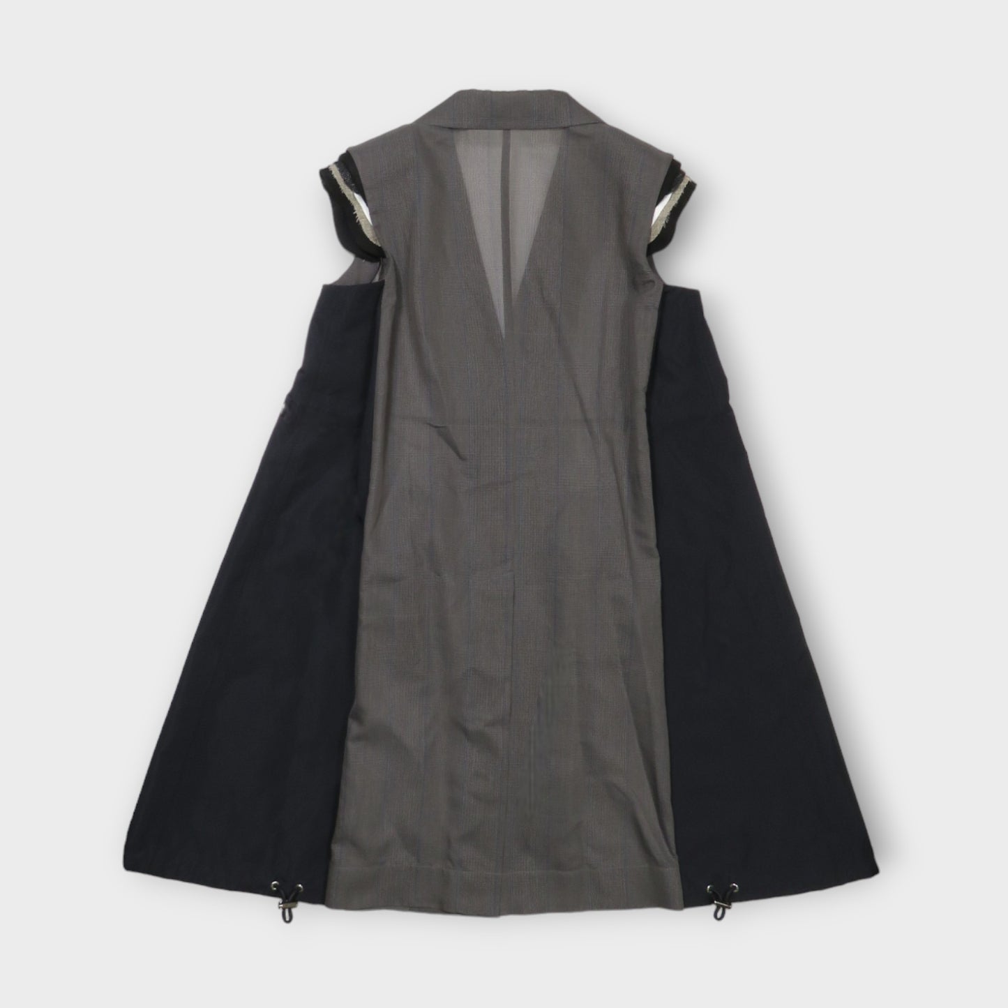 sacai Chalk Stripe / Glencheck Vest
