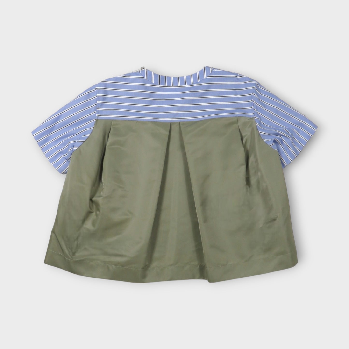 sacai Cotton Poplin x Nylon Twill Pullover