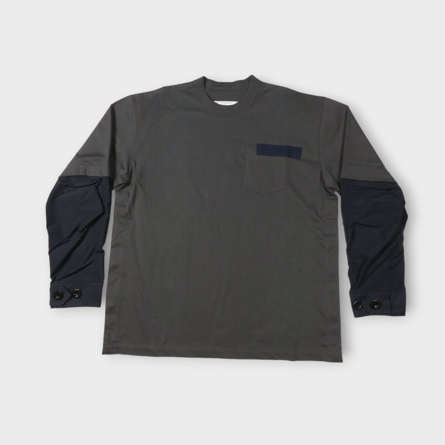 sacai Cotton Jersey L/S T-Shirt
