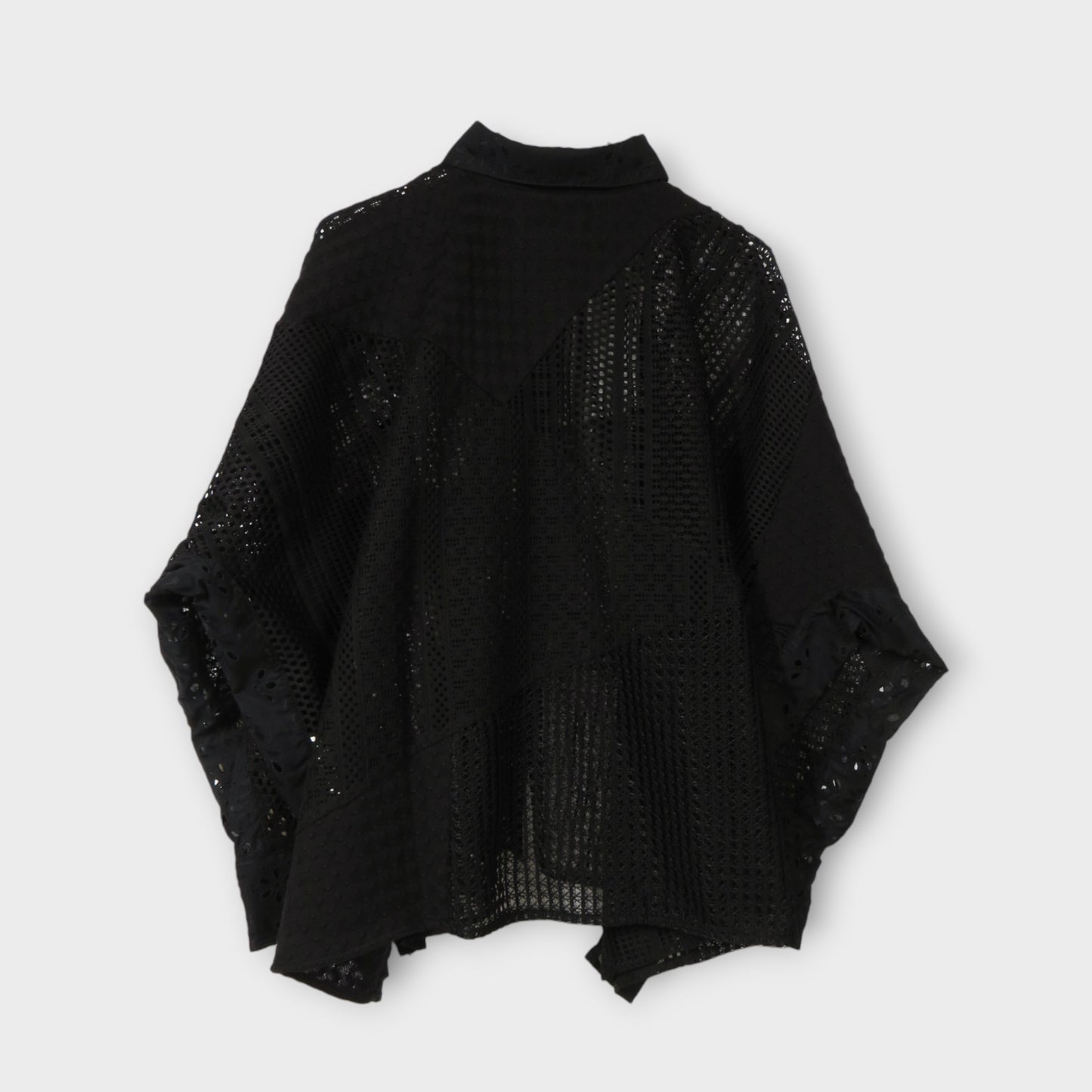 ANREALAGE LACE BLOUSE