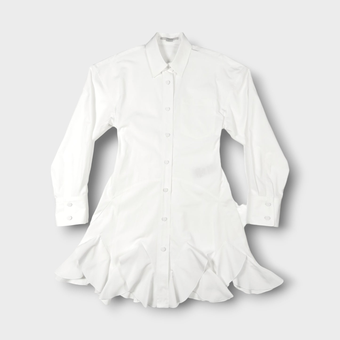 STELLA McCARTNEY Ruffled Shirt Dress