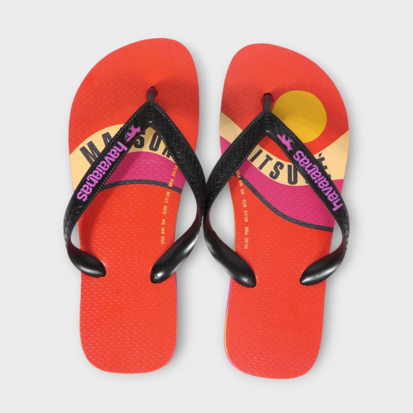 MAISON KITSUNÉ WAVE FLIP FLOP