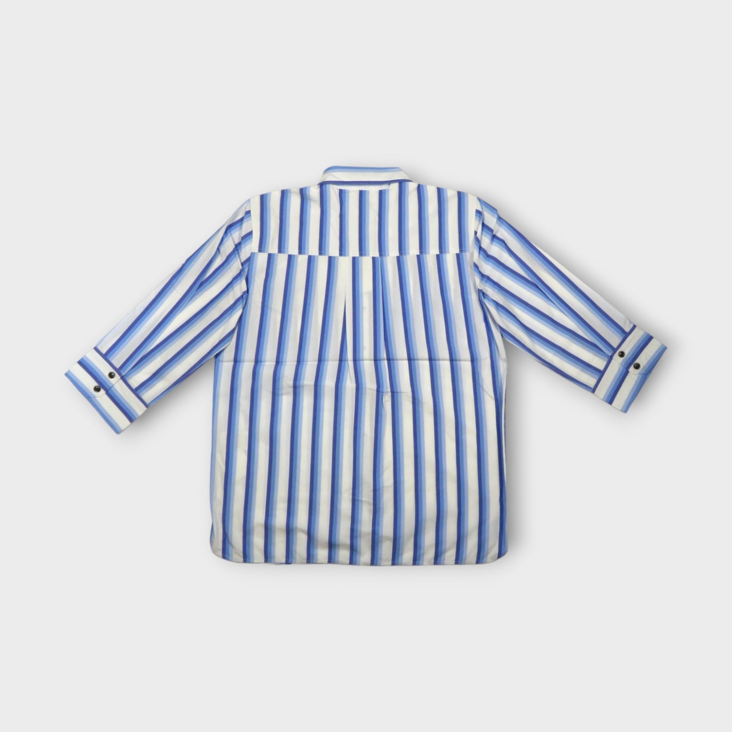 GANNI Stripe Cotton Shirt