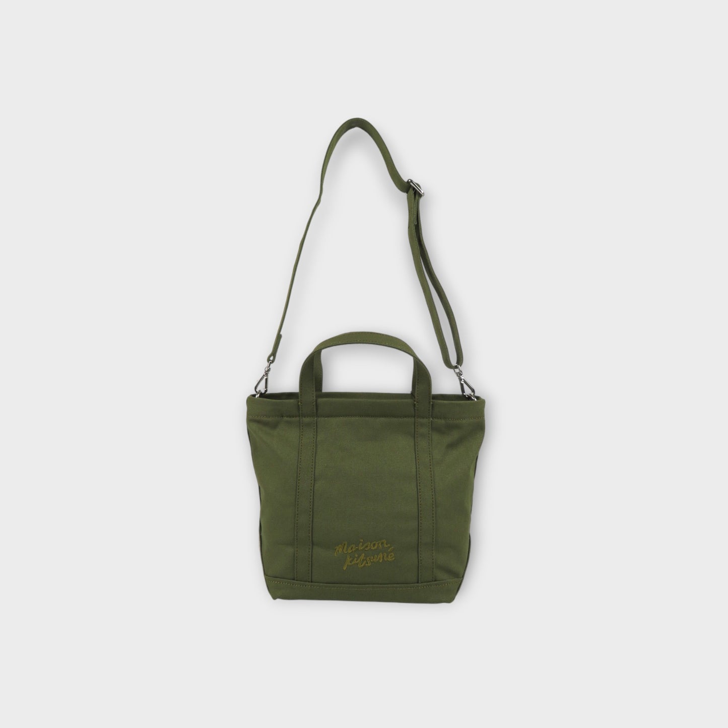 MAISON KITSUNÉ FOX HEAD SMALL TOTE