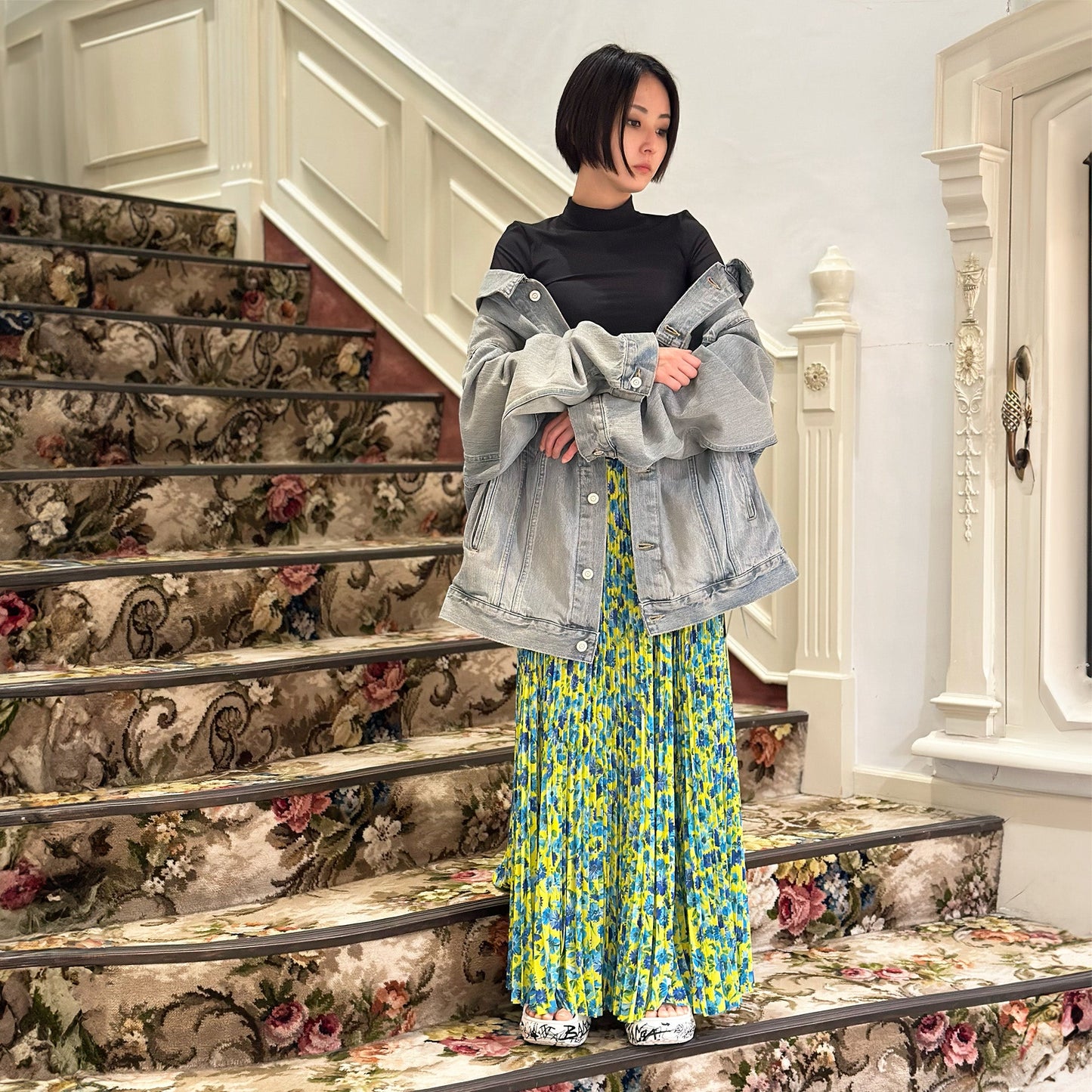 BALENCIAGA Pleated Skirt