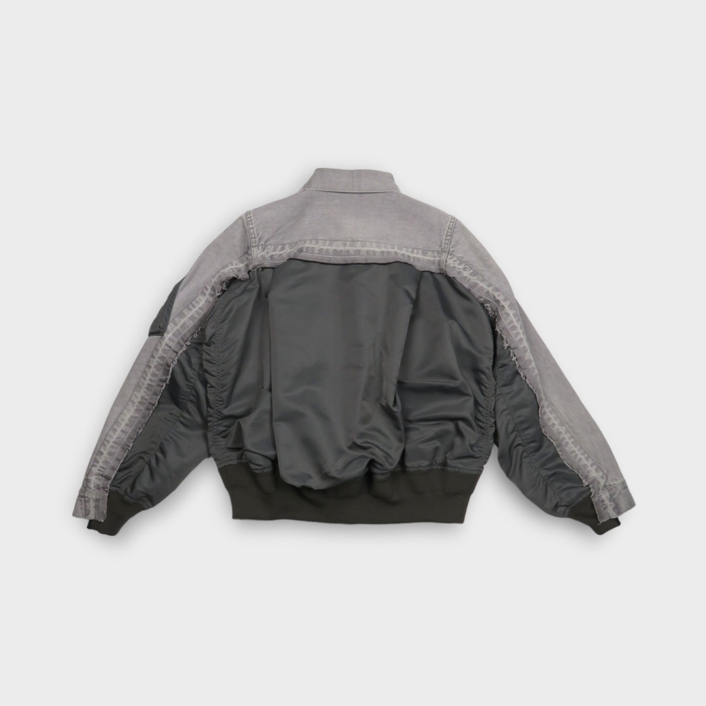 sacai Denim x Nylon Twill Jacket