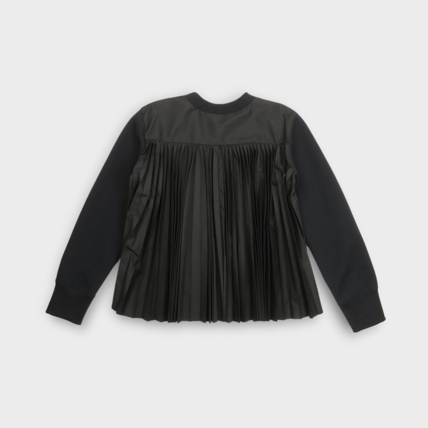 sacai Sponge Sweat x Cotton Poplin Pullover