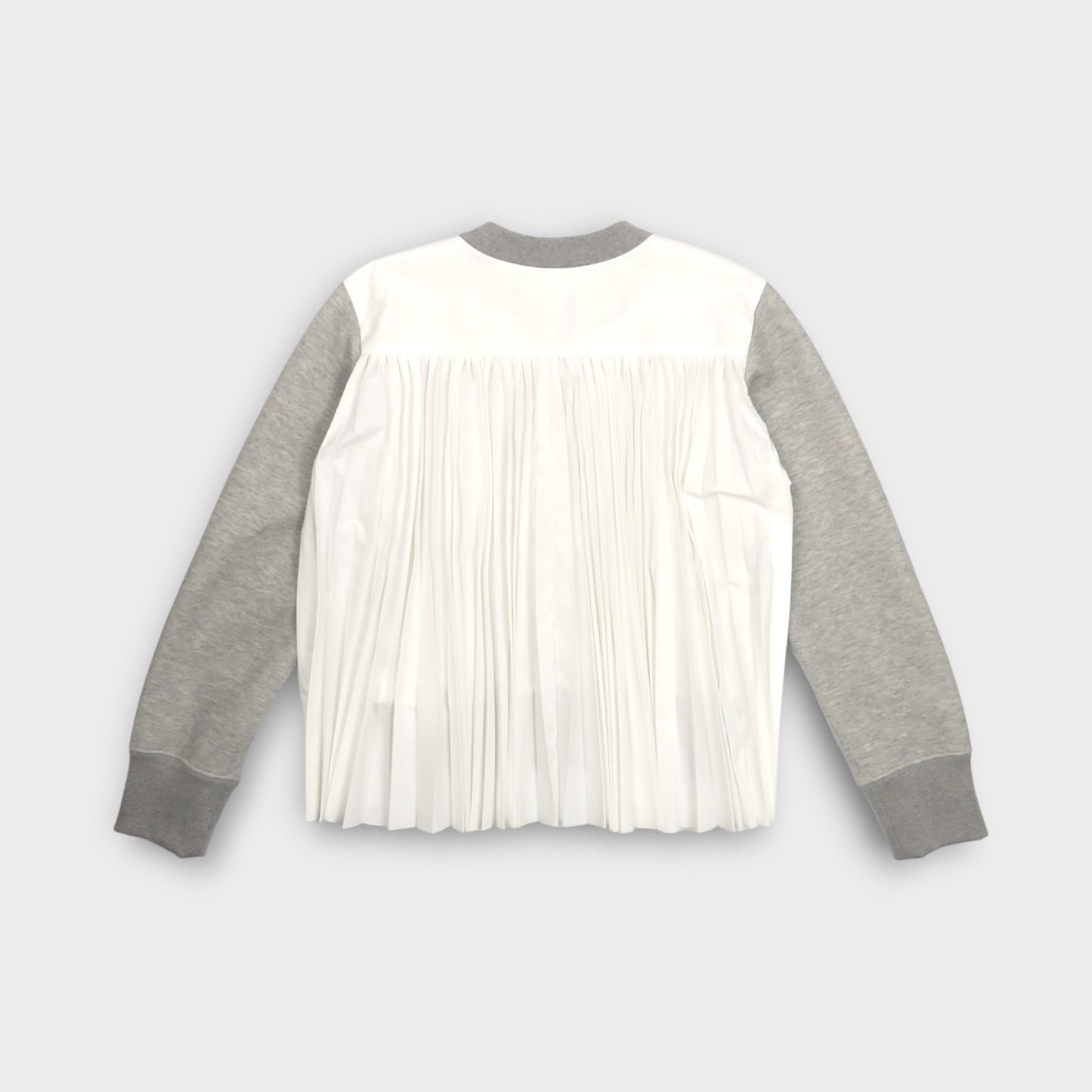 sacai Sponge Sweat x Cotton Poplin Pullover