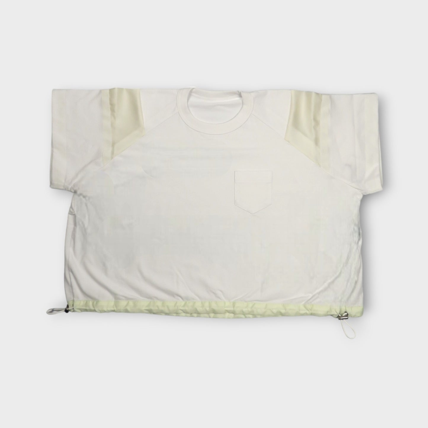 sacai Satin x Cotton Jersey T-Shirt