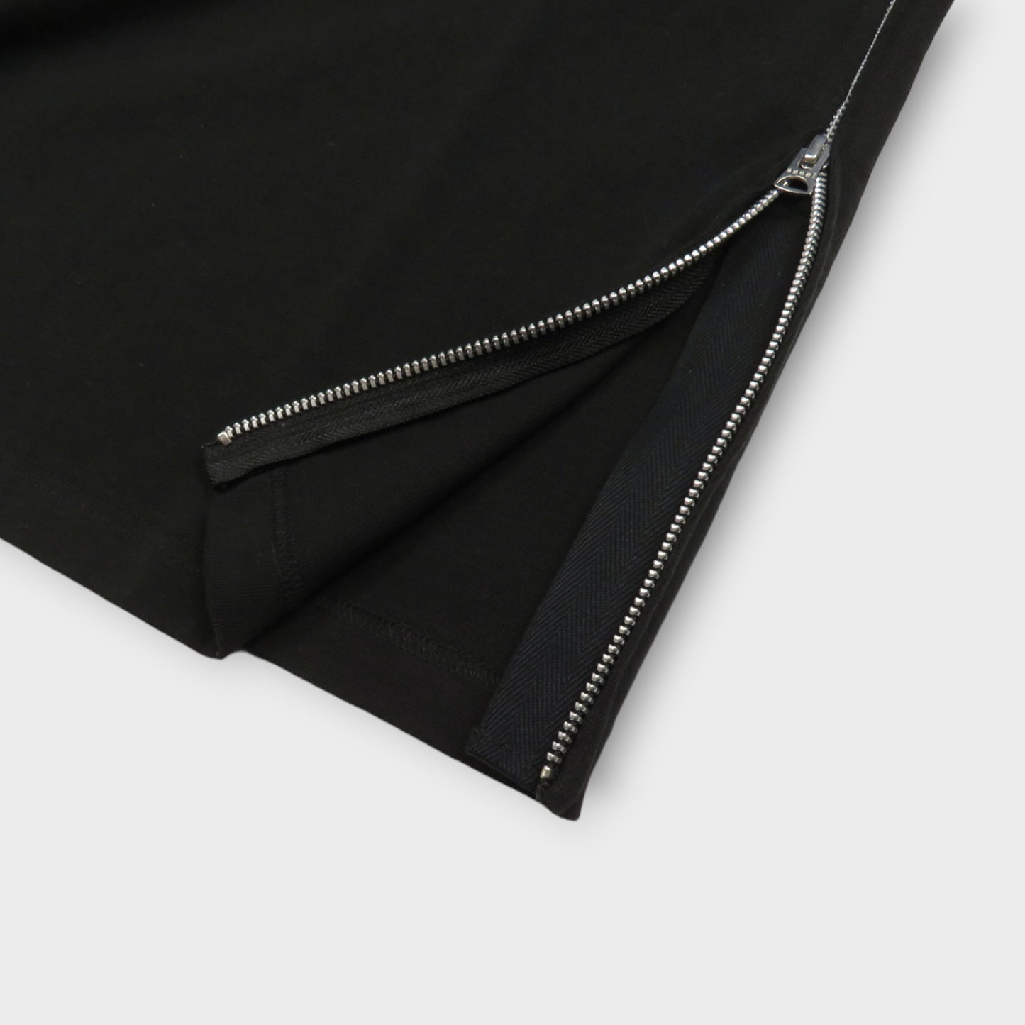sacai Side Zip Cotton T-Shirt