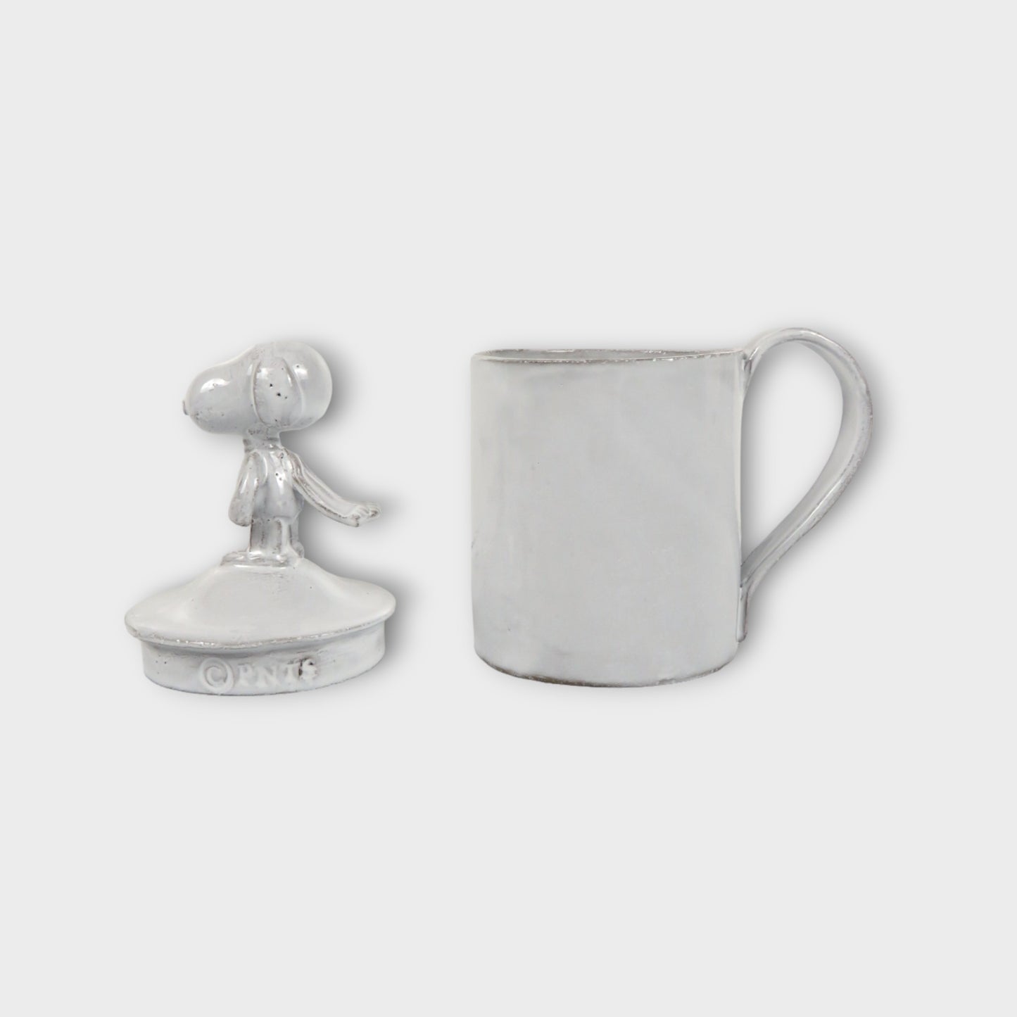 Astier de villatte Mug With Snoopy Cover