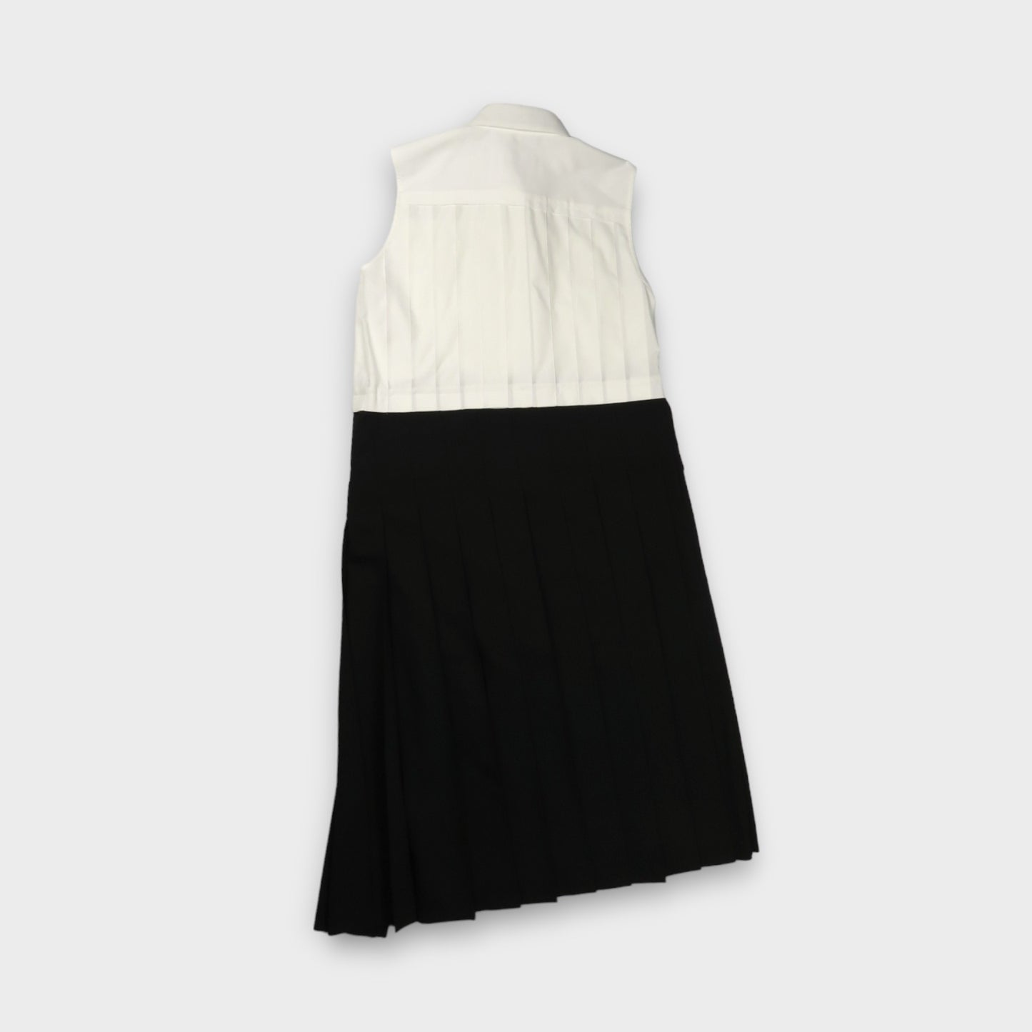 sacai Suiting x Cotton Poplin Dress