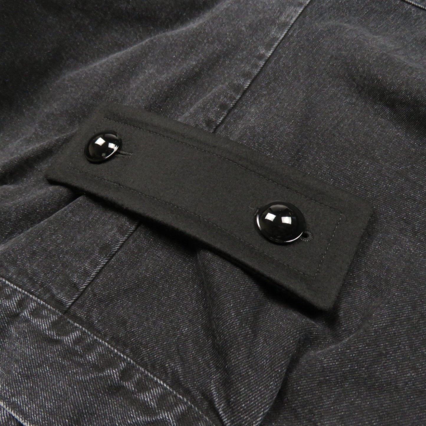 sacai Denim x Wool Melton Jacket