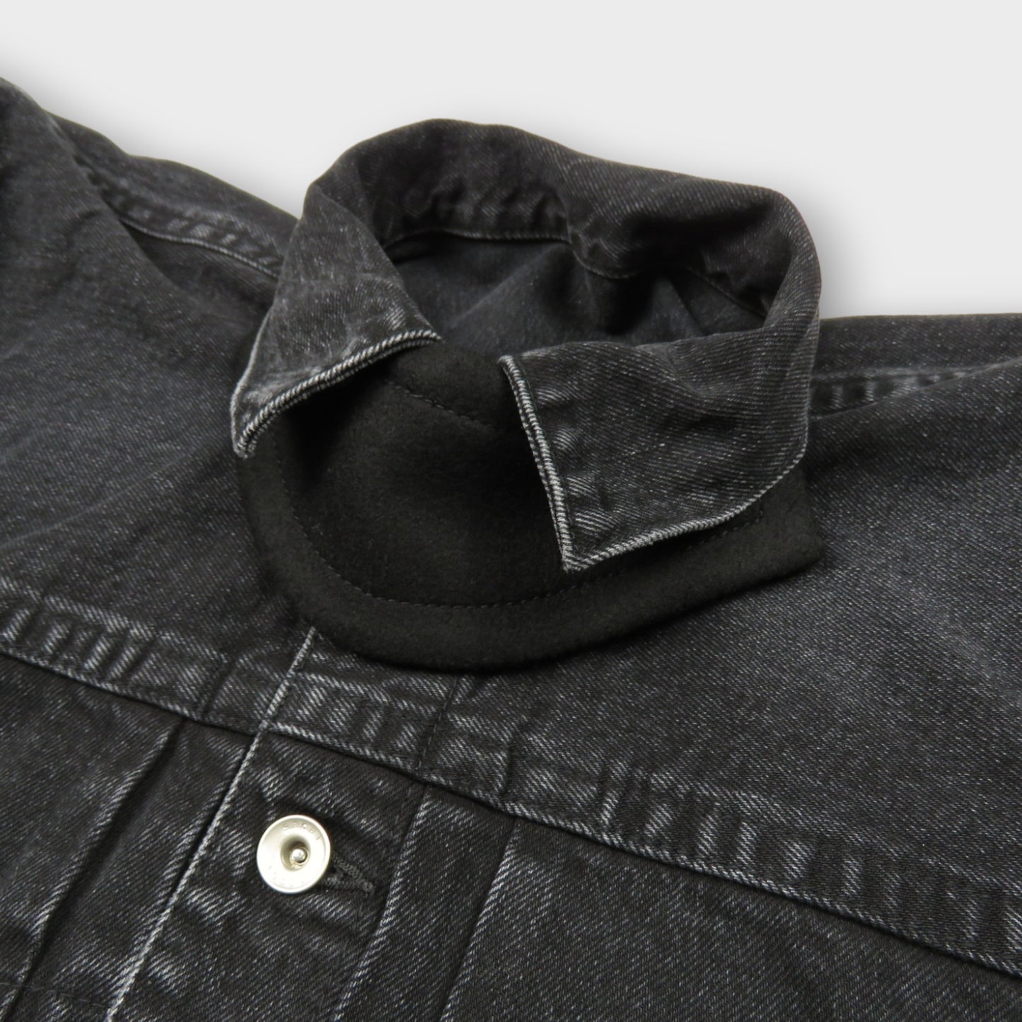 sacai Denim x Wool Melton Jacket